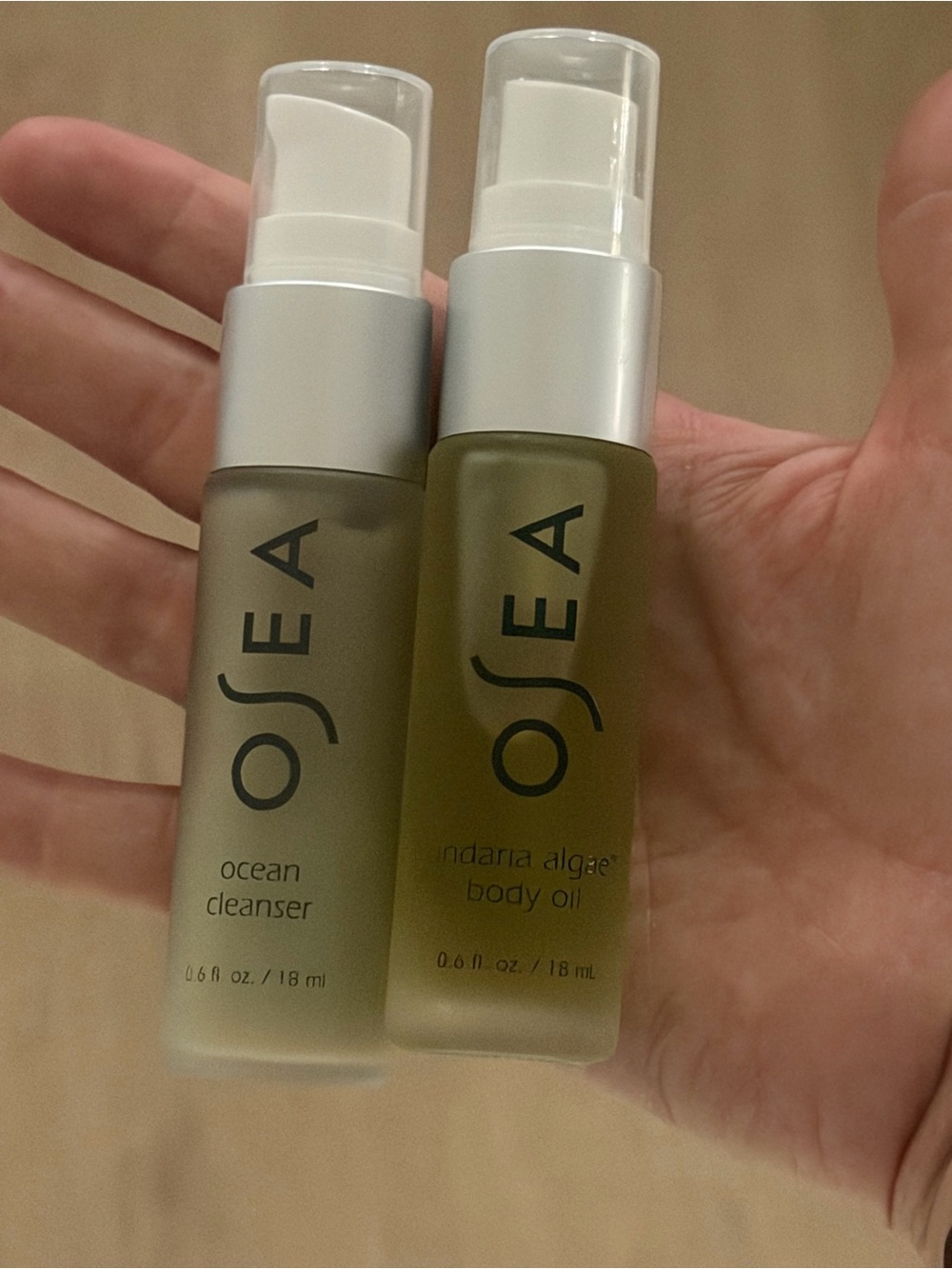 Sea Ocean Cleanser & Undaria Algae Body Oil Duo OSEA